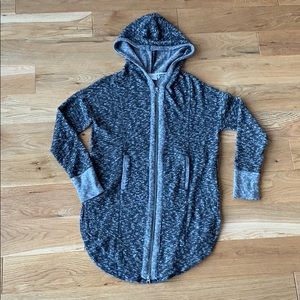 Urban Outfitters micro fleece soft zip cardigan